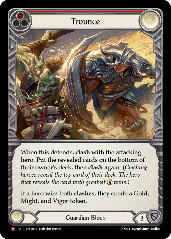 Trounce Rainbow Foil
