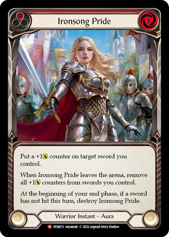 Ironsong Pride Rainbow Foil