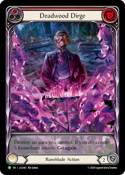 Deadwood Dirge (Red) (Extended Art)