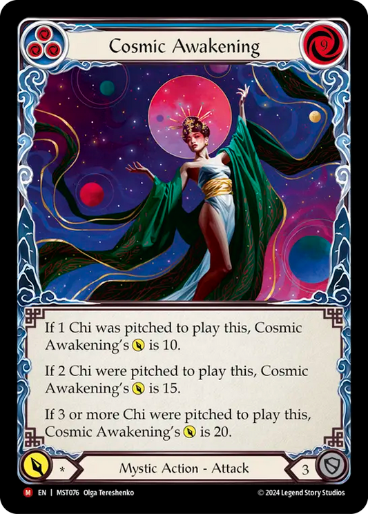 Cosmic Awakening Rainbow Foil