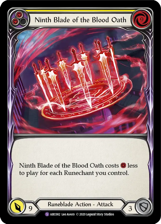 Ninth Blade of the Blood Oath